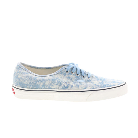 Vans Authentic VN0A5HZS9FM Mens Blue Mesh Skate Inspired Sneakers Shoes