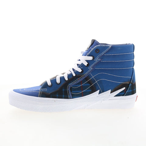 Vans Sk8-Hi Bolt VN0A5JIV1P4 Mens Blue Mesh Skate Inspired Sneakers Shoes