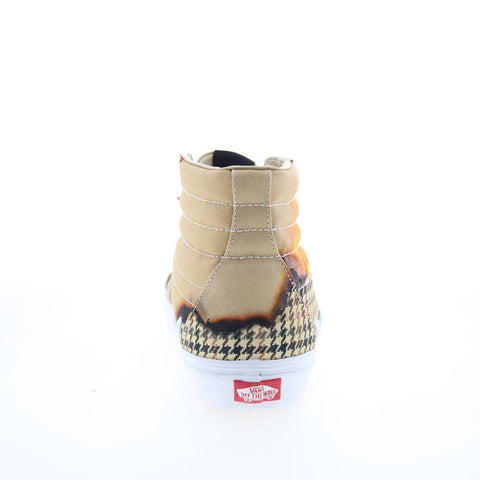 Vans Sk8-Hi Bolt VN0A5JIVAZP Mens Brown Mesh Skate Inspired Sneakers Shoes