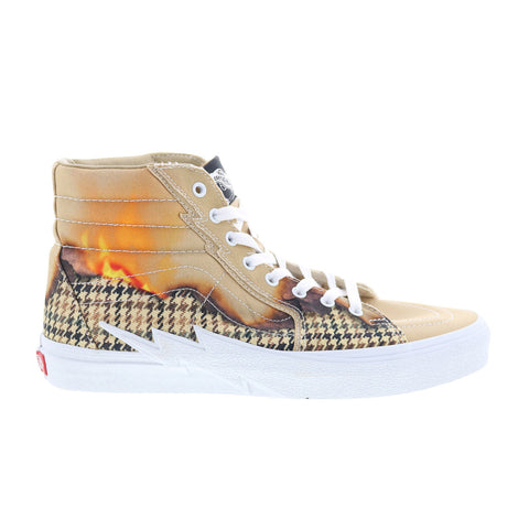 Vans Sk8-Hi Bolt VN0A5JIVAZP Mens Brown Mesh Skate Inspired Sneakers Shoes