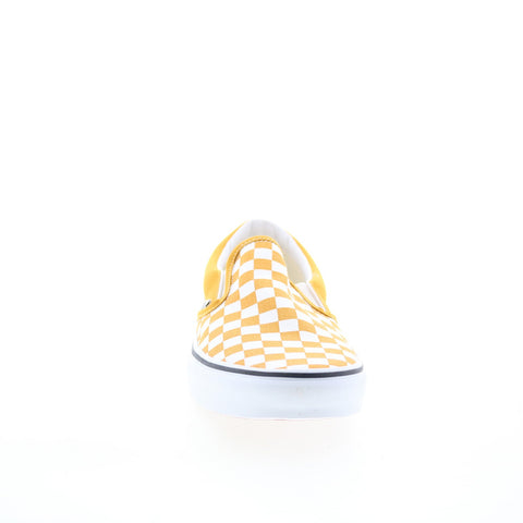Vans Classic Slip-On VN0A5JMHF3X Mens Yellow Skate Inspired Sneakers Shoes