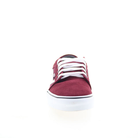 Vans Chukka Low Sidestripe Mens Burgundy Skate Inspired Sneakers Shoes