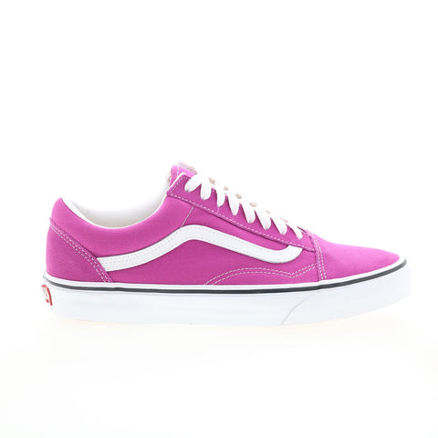Vans Old Skool VN0A5KRF8ZV Mens Pink Suede Skate Inspired Sneakers Shoes
