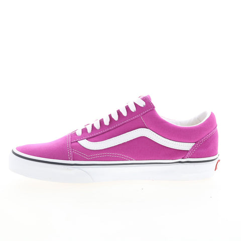 Vans Old Skool VN0A5KRF8ZV Mens Pink Suede Skate Inspired Sneakers Shoes