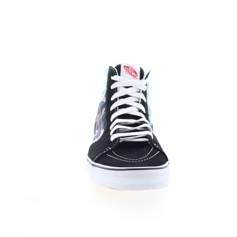 Vans Sk8-Hi Moca Museum Mens Black Skate Inspired Sneakers Shoes