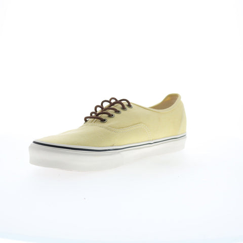 Vans Authentic VN0A5KS96PK Mens Yellow Canvas Lifestyle Sneakers Shoes