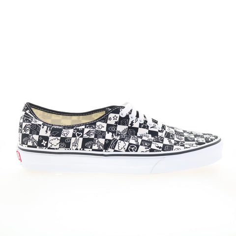 Vans Authentic VN0A5KS96U6 Mens Black Canvas Skate Inspired Sneakers Shoes