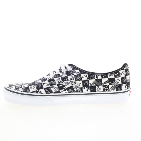 Vans Authentic VN0A5KS96U6 Mens Black Canvas Skate Inspired Sneakers Shoes