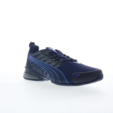 Puma Voltaic Evo 37960140 Mens Blue Mesh Lace Up Athletic Running Shoes