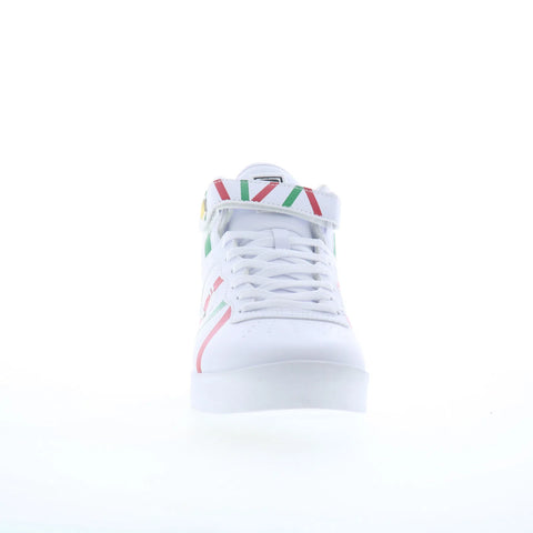 Fila Vulc 13 Stripe T 1FM01748-124 Mens White Lifestyle Sneakers Shoes