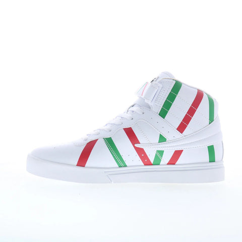 Fila Vulc 13 Stripe T 1FM01748-124 Mens White Lifestyle Sneakers Shoes