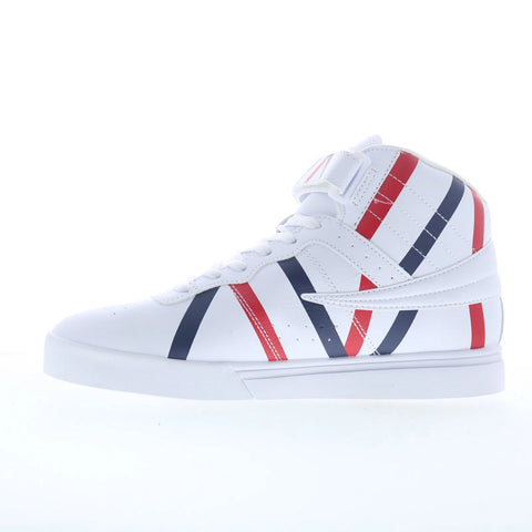 Fila Vulc 13 Stripe T 1FM01748-125 Mens White Lifestyle Sneakers Shoes