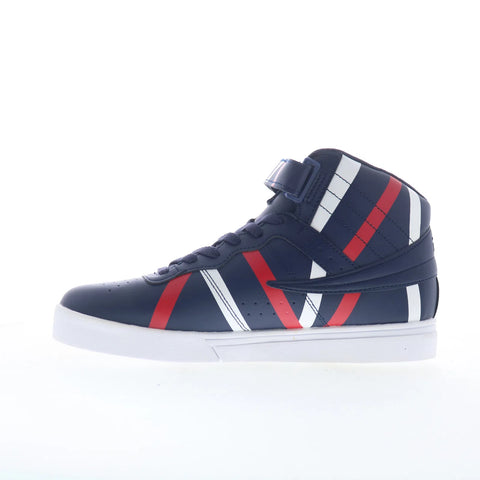 Fila Vulc 13 Stripe T 1FM01748-422 Mens Blue Lifestyle Sneakers Shoes