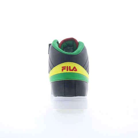Fila Vulc 14 3CM00265-026 Boys Black Leather Lace Up Lifestyle Sneakers Shoes