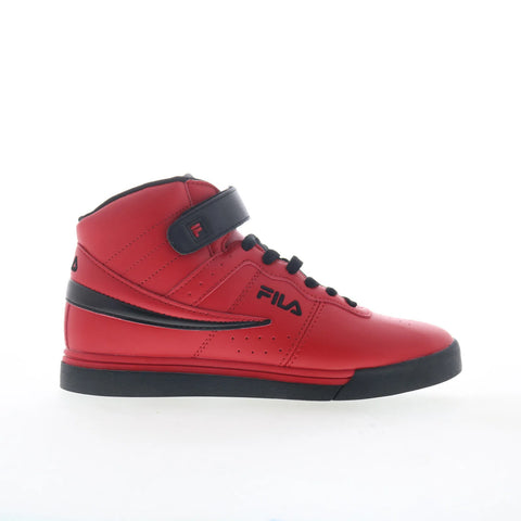 Fila Vulc 16 3SC60527-601 Boys Red Leather Lace Up Lifestyle Sneakers Shoes
