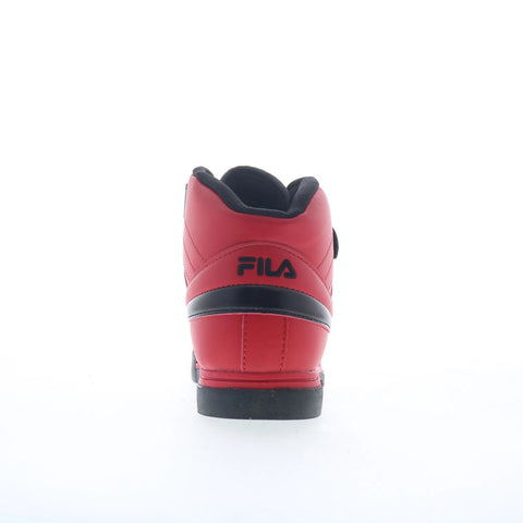 Fila Vulc 16 3SC60527-601 Boys Red Leather Lace Up Lifestyle Sneakers Shoes