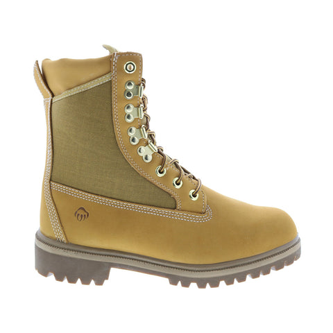 Wolverine DA Waterproof 8" Cord Panel Lug Mens Brown Wide Work & Safety Boots