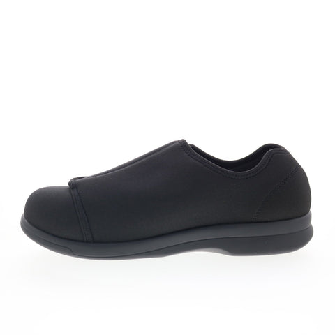 Propet Cush N Foot Womens Black Extra Extra Wide 6E Loafer Slippers Shoes