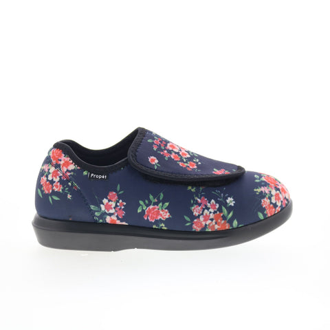 Propet Cush N Foot W0206 Womens Blue Extra Extra Wide 6E Loafer Slippers Shoes