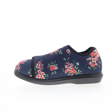 Propet Cush N Foot W0206 Womens Blue Extra Extra Wide 6E Loafer Slippers Shoes