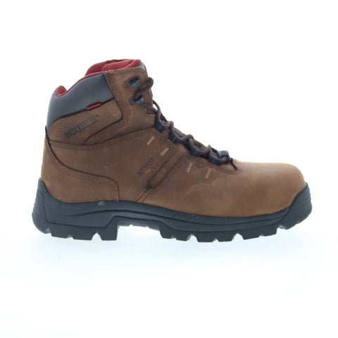 Wolverine Bonaventure Steel Toe W04405 Mens Brown Wide Work & Safety Boots