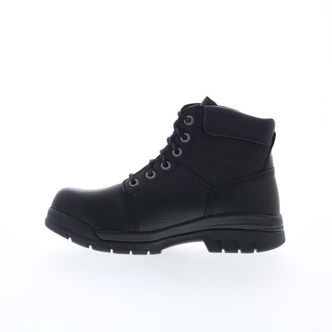Wolverine Marquette 6" Steel Toe EH Slip Resistant Mens Black Work Boots