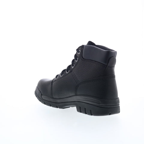 Wolverine Marquette 6" Steel Toe EH Slip Resistant Mens Black Work Boots