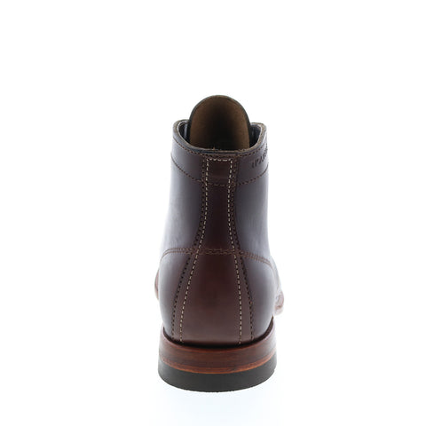 Wolverine 1000 Mile Plain Toe Made In USA Mens Brown Casual Dress Boots