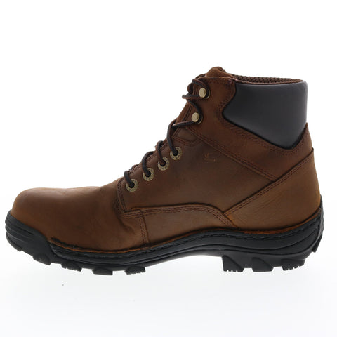 Wolverine Durbin Waterproof Steel Toe 6" Mens Brown Work & Safety Boots