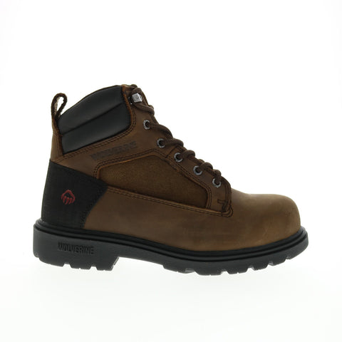 Wolverine Bulldozer 2.0 Steel Toe 6" Mens Brown Wide Work & Safety Boots