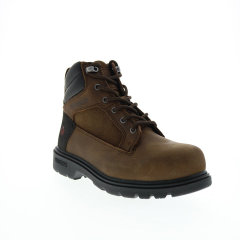 Wolverine Bulldozer 2.0 Steel Toe 6" Mens Brown Wide Work & Safety Boots
