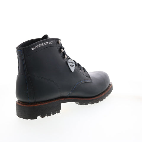 Wolverine 1000 Mile Metallica Scholars Mens Black Casual Dress Boots