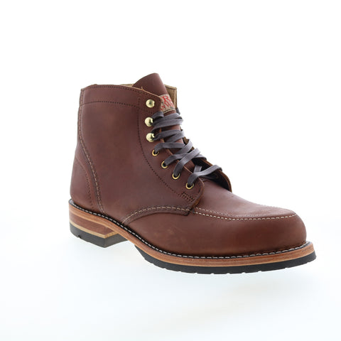 Wolverine 1000 Mile Moc Toe W080074 Mens Brown Leather Casual Dress Boots