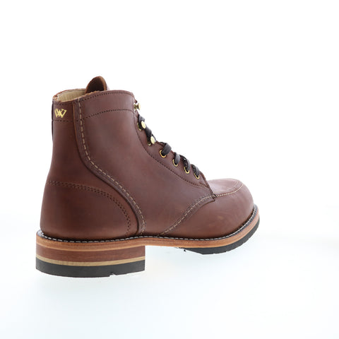 Wolverine 1000 Mile Moc Toe W080074 Mens Brown Leather Casual Dress Boots