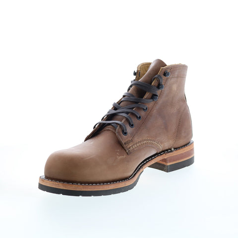 Wolverine 1000 Mile Plain Toe Boot W080075 Mens Brown Casual Dress Boots