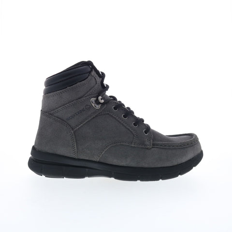 Wolverine Karlin Moc Toe 6" Boot W080095 Mens Gray Wide Work & Safety Boots