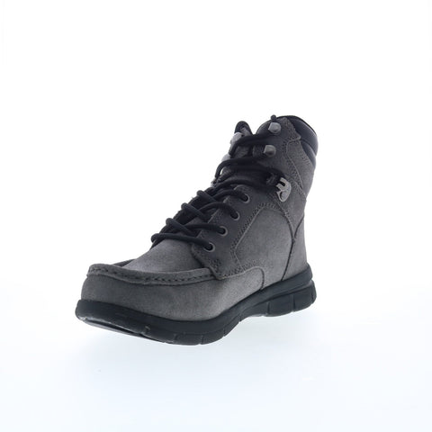 Wolverine Karlin Moc Toe 6" Boot W080095 Mens Gray Suede Casual Dress Boots