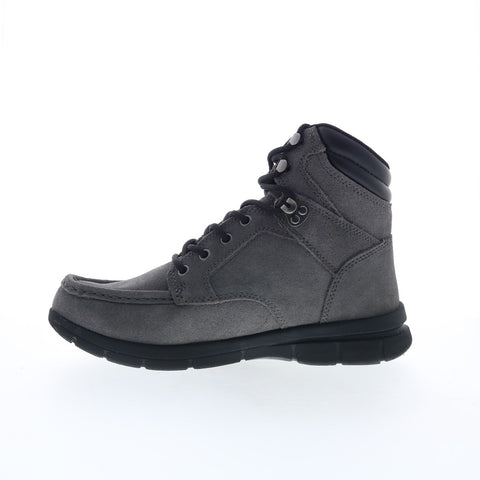 Wolverine Karlin Moc Toe 6" Boot W080095 Mens Gray Suede Casual Dress Boots