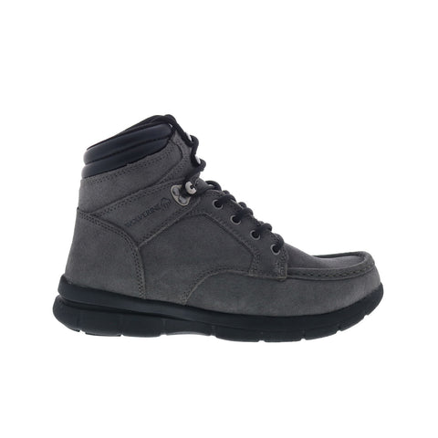 Wolverine Karlin Moc Toe 6" Boot W080095 Mens Gray Suede Casual Dress Boots