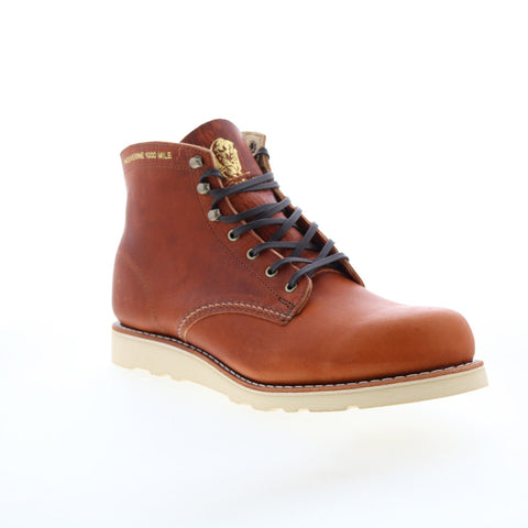Wolverine 1000 Mile W080131 Mens Brown Leather Casual Dress Boots 