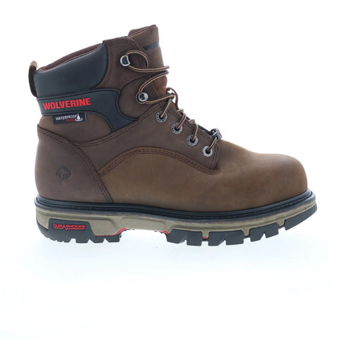 Wolverinenation Wolverine Nation W10620 Mens Brown Wide Leather Work & Safety Boots ...