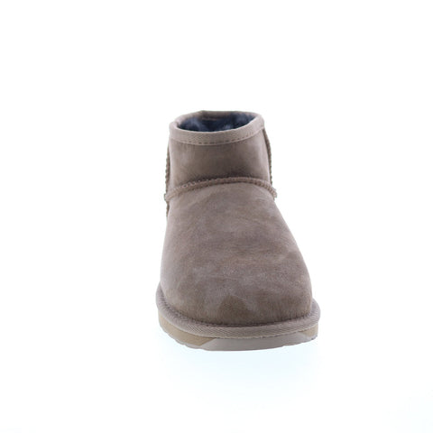 Emu Australia Stinger Micro W10937 Womens Brown Suede Casual Dress Boots