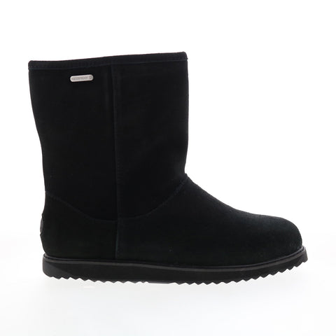 Emu Australia Paterson Classic Lo W11590 Womens Black Casual Dress Boots