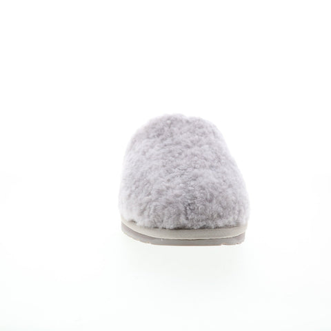 Emu Australia Joy Teddy W12583 Womens Gray Synthetic Clogs Slippers Shoes