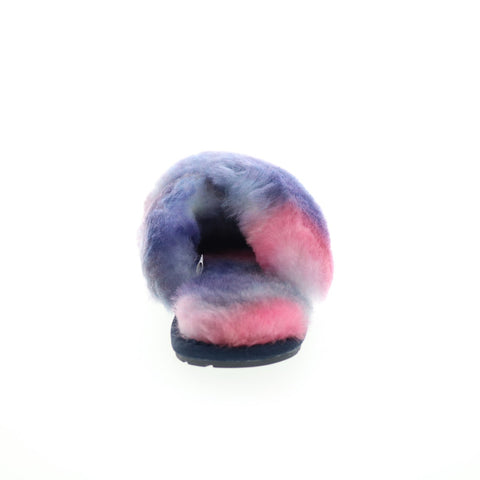Emu Australia Mayberry Tie Dye W12655 Womens Purple Slides Slippers Shoes