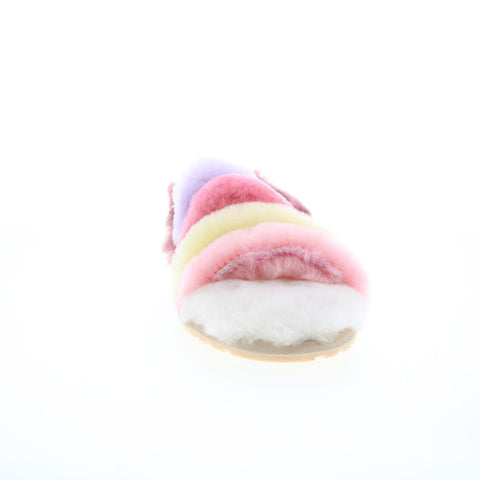 Emu Australia Mannikin W12693 Womens Beige Leather Slides Slippers Shoes