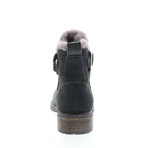 Emu Australia Loxton W12803 Womens Gray Suede Ankle & Booties Boots