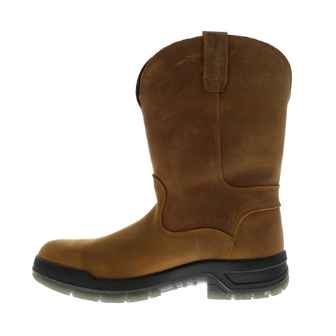 Wolverine Ramparts USA 10" Waterproof Mens Brown Work & Safety Boots