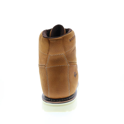 Wolverine I-90 Durashocks Moc-Toe Waterproof 6" Mens Brown Work Boots