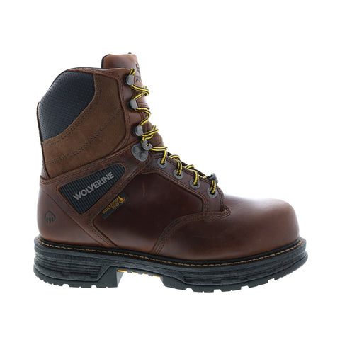 Wolverine Hellcat Ultraspring Waterproof CarbonMax 8" Mens Brown Work Boots